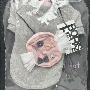 Boris House Dog Outift XS Boutique Brand New with Tags 8-1/2” Long